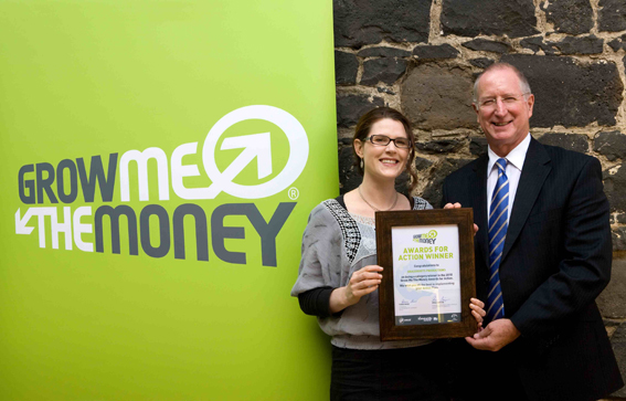 Grassroots Productions win Grow Me The Money Award